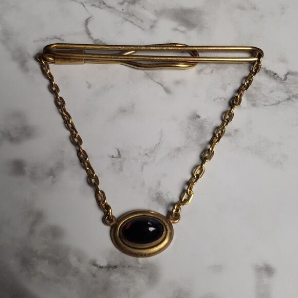 Vintage Swank Tie Clip - Picture 1 of 8